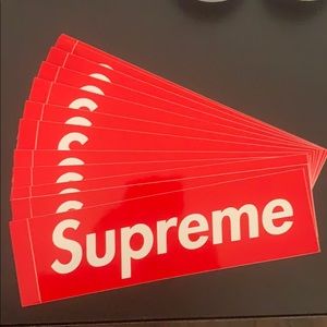 Supreme box logo sticker